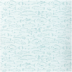 RENKE - Papier 30x30 Scrapbooking Design Papier - Fish On Blue