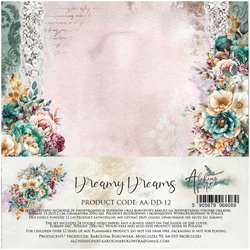 ALCHEMY OF ART 24Blatt 15x15cm doppelseitig Scrapbooking Papier, Dreamy Dreams