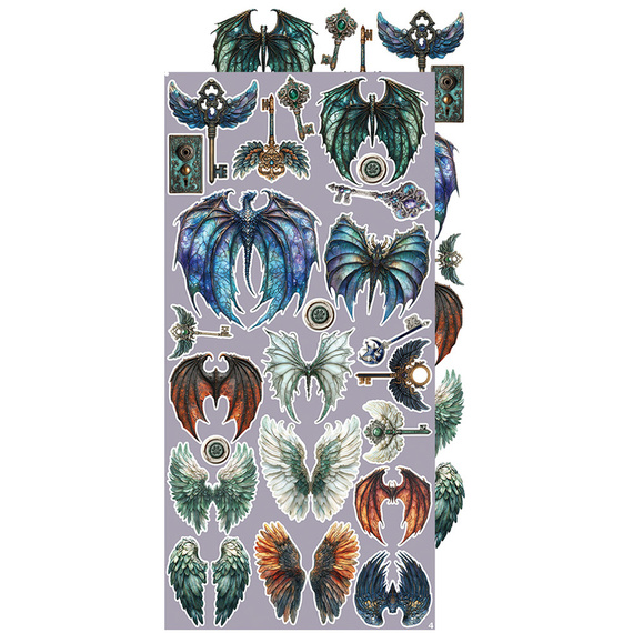 Scrapbooking-Zubehör-Set - Craft o'clock - Supernatural World - mix 03