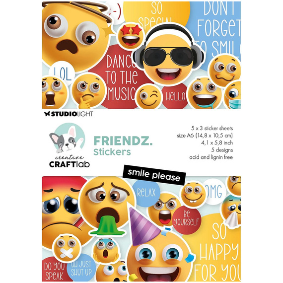 AUFKLEBER papier - StudioLight - Smile