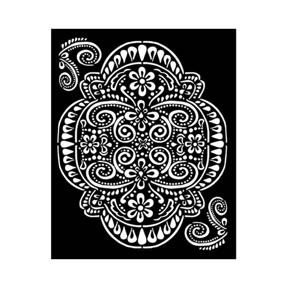 STAMPERIA Mixed Media Schablone STENCIL - Atelier Fancy Lace