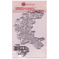 WOODWARE Transparent Stempeln Set Motivstempel Clear Stamps - The Holly and the Ivy,  Stechpalme