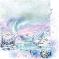 ALCHEMY OF ART Set 20x20cm Scrapbooking Papier, Magic of the Northern Lights