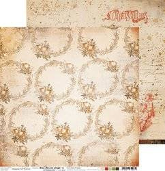 Papier 30,5x30,5 - Handwerk Uhr - Diese Wundernacht 06