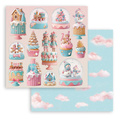 Scrapbooking Papier Set 30x30 - Candy Christmas - Stamperia