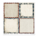 ITD COLLECTION Scrapbooking Papier Set 30x30 cm - Winter's Tale in blue