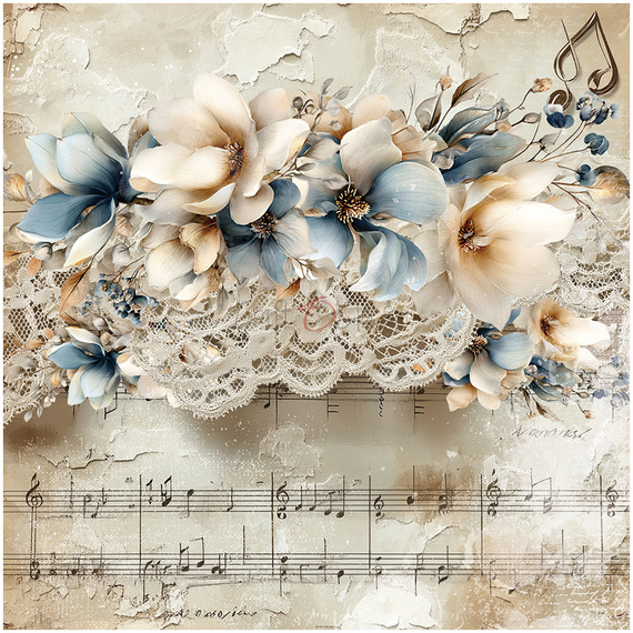 Scrapbooking Papier Set 20x20 - Craft o'clock - Sprites of Harmony