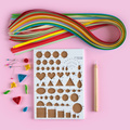 Set von Streifen und Zubehör für Quilling - Loveart