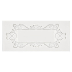 PENTART SILIKONFORM Mold Abformen Gießen Mould, Rahmen des Schildes