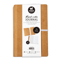 Mixed Media Art Journal A5 - Studio Light