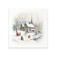 Scrapbooking-Bastelpapier-Set reisfelder - ITD - RSM131 spielt im Schnee