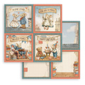 Scrapbooking Papier Set 30x30 - Family - Stamperia