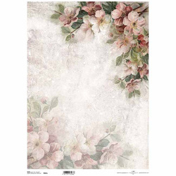 ITD Reispapier Decoupage Bastelpapier A3 Blumen 0062L