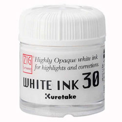 ZIG Cartoonist White Ink - weiße opake Tinte