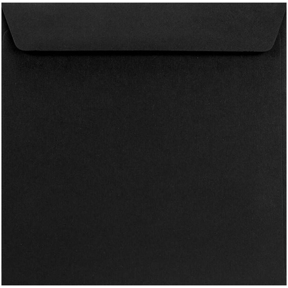 Briefumschlag K4 15,6 NK Burano Nero schwarz 120g