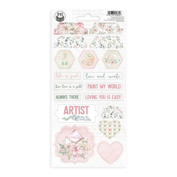 P13 Craft AUFKLEBER Dekor Stickers für Bullet Journal Scrapbooking, Let your creativity bloom