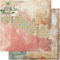 ALCHEMY OF ART 6Blatt 30x30cm doppelseitig Scrapbooking Papier, Memories from the trip