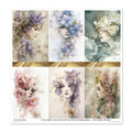 ITD COLLECTION Scrapbooking Papier Set 30x30 cm - Garden of Muses