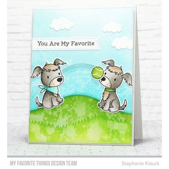 MY FAVORITE THINGS Transparenten Stempel - Puppy Pals, Welpenkumpel