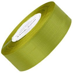 Olive Satinband 38mm - 32mb
