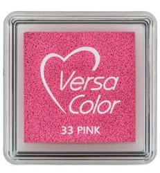 TSUKINEKO - Pigment Stempelkissen - Versa Color small 2,5 x 2,5 cm - Pink