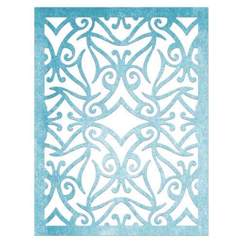CHEERY LYNN Stanzform Präge Stanzschablone Cutting Die - Mediterranean Lace - durchbrochener Rahmen