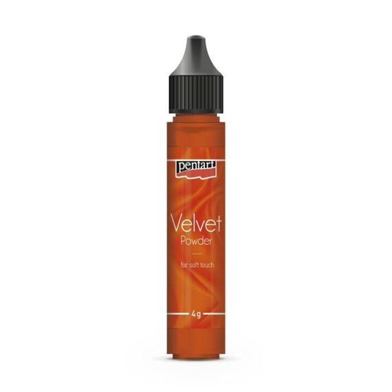 Samtpulver 30ml orange / orange - PENTART