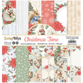 SCRAPBOYS Set 12Stk 30x30cm doppelseitig Scrapbooking Papier Christmas Time