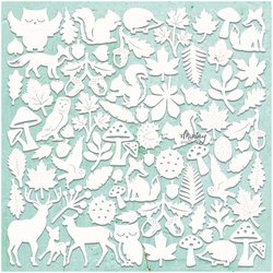 MINTAY Chippies - Dekorpappe Die Cut Chipboard Dekoration Ornament - Autumn