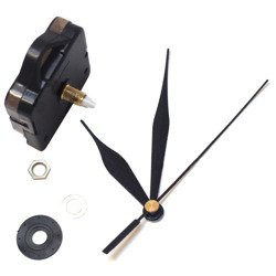 Uhrwerkmechanismus langer + Zeiger 9,2cm