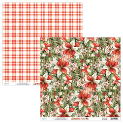 Scrapbooking Papier 30x30 - Mintay - Holly Jolly 05