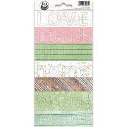 P13 Craft AUFKLEBER Dekor Stickers für Bullet Journal Scrapbooking Meet again 05