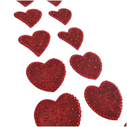 Kryształki samoprzylepne 6mm 260szt Crystal