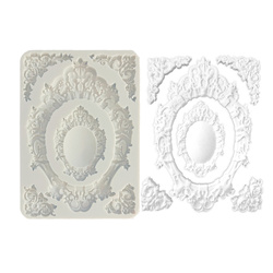 STAMPERIA SILIKONFORM Mold Abformen Gießen Mould, Sir Vagabond Rahmen