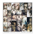 ITD COLLECTION Setz 11Stk 30x30cm Scrapbooking Papier -  Alice's Magic 1