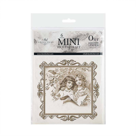 ITD Reispapier Decoupage Bastelpapier, RSM058 engel