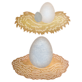 CHEERY LYNN Stanzform Präge Stanzschablone Cutting Die - Vogelnest und Eier B669 Bird Nest 