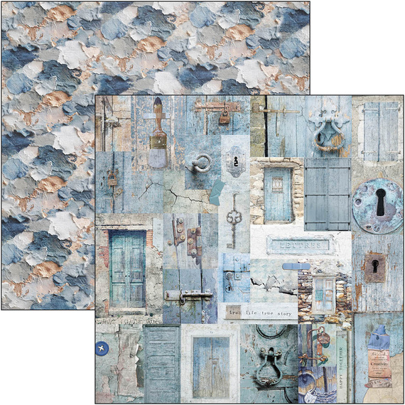 Scrapbooking Papier Set 30x30 cm - Paper Pad- Bastelpapier - Ciao Bella - An artist journey