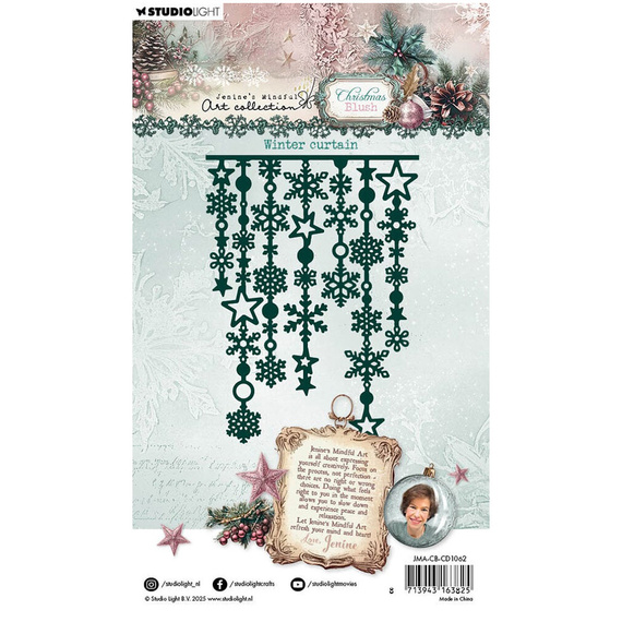 Stanzschablone – Cutting Die für Papier - StudioLight - Winter curtain