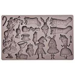 PRIMA SILIKONFORM Mold Abformen Gießen Mould, Whimsical Holiday Dreams Alice