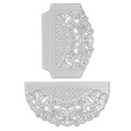 DPCRAFT Stanzform Präge Stanzschablone Cutting Die, Bordüre - dekorativer Rand