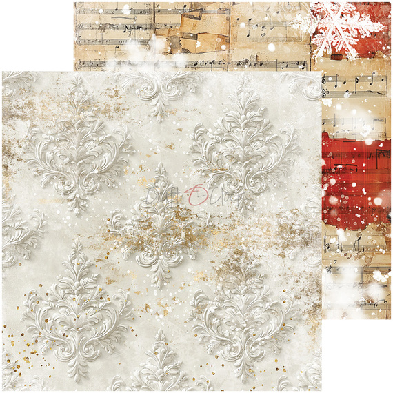 Scrapbooking Papier Set 20x20 - Craft o'clock -  Oh Christmas Night mix