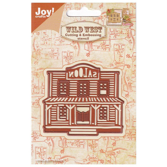 JOY!Crafts Stanzform Präge Stanzschablone Cutting Die - Saloon - Wilder Westen
