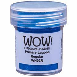 WOW! Embossing powder - Prägepulver - Primary Lagoon - Primäre Lagune