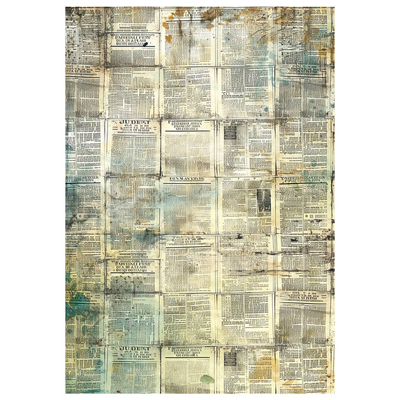 Reispapier Set Decoupage Bastelpapier A4 - Ciao Bella - Time Capsule