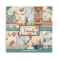 Scrapbooking Papier Set 20x20 -  Family - Stamperia