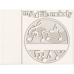 MINTAY Albumbasis 15,2 x 20,3 cm - Music Garden