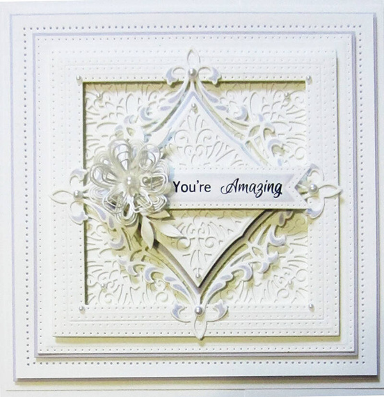Stanzform Präge Stanzschablone Cutting Die - Creative Expressions - String Blumen CED1440