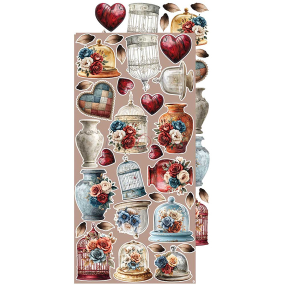 Scrapbooking Zubehör Set - Craft o'clock - Timeless Grace - Flowers & More