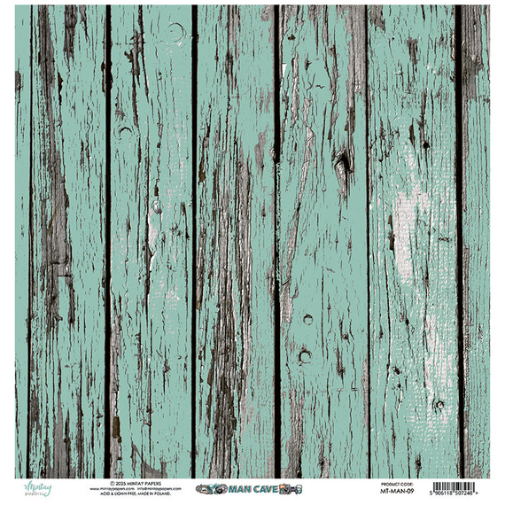Emementpapier für Scrapbooking 30x30 - Mintay - Man Cave